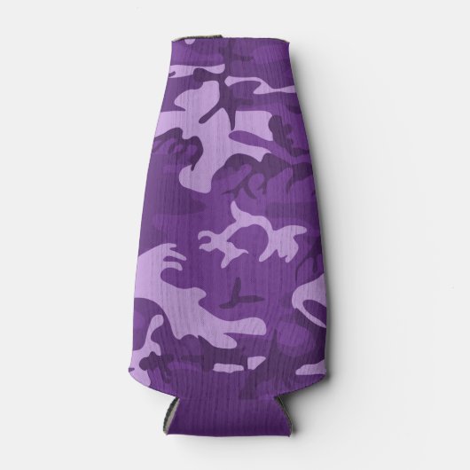 Camo Paars Flesjeskoeler (Voorkant)