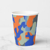 Camo Paper Cup | Dart Party Cup Papieren Bekers (Rechts)