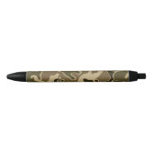 Camo patroon zwarte inkt pen (Voorkant)