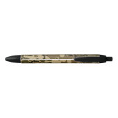 Camo patroon zwarte inkt pen (Achterkant)