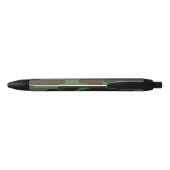 Camo patroon zwarte inkt pen (Achterkant)