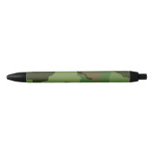 Camo Pattern Army Camouflage Man Zwarte Inkt Pen (Voorkant)