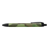 Camo Pattern Army Camouflage Man Zwarte Inkt Pen (Bovenkant)