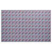 Camo Pattern - Burgundy Navy Blue White Stof (Yard (91,4 cm))