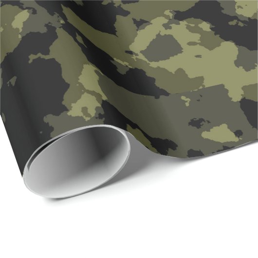 Camo Pattern Cadeaupapier (Rol Hoek)