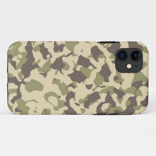 Camo Pattern Case-Mate iPhone Case (Achterkant (horizontaal))