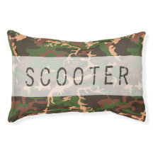 Camo Pattern Custom Name Rustic Woodland Hunting