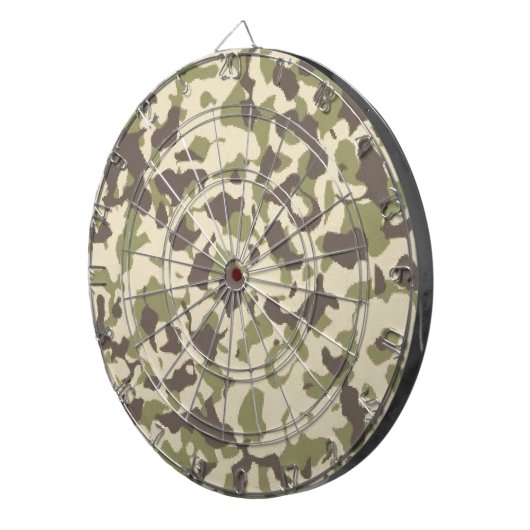 Camo Pattern Dartbord (Voorkant Rechts)