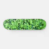 Camo Pattern - Green Blue Black Persoonlijk Skateboard (Horizontaal)
