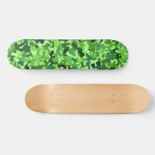 Camo Pattern - Green Blue Black Persoonlijk Skateboard (Horizontaal)
