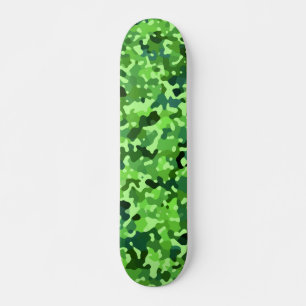 Camo Pattern - Green Blue Black Persoonlijk Skateboard