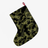 Camo Pattern Grote Kerstsok (Achterkant (Hangend))