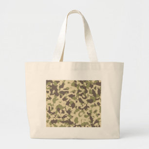 Camo Pattern Grote Tote Bag