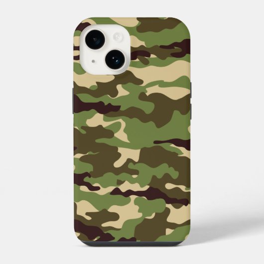 Camo Pattern iPhone Hoesje (Achterkant)