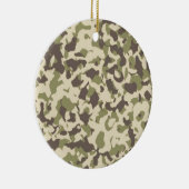 Camo Pattern Keramisch Ornament (Rechts)