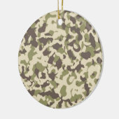 Camo Pattern Keramisch Ornament (Links)
