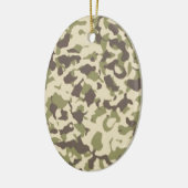 Camo Pattern Keramisch Ornament (Links)