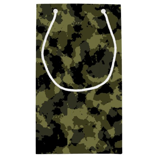 Camo Pattern Klein Cadeauzakje (Achterkant)