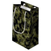Camo Pattern Klein Cadeauzakje (Achterkant Gekanteld)