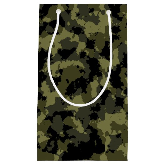 Camo Pattern Klein Cadeauzakje (Voorkant)