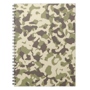 Camo Pattern Notitieboek