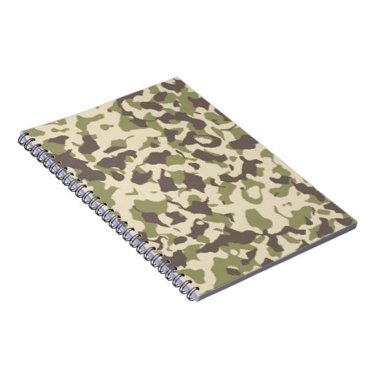Camo Pattern Notitieboek (Rechterzijde)