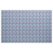 Camo Pattern - Paarse marine Blue White Stof (Yard (91,4 cm))