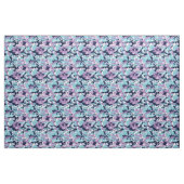 Camo Pattern - Paarse marine Blue White Stof (Fat Quarter)