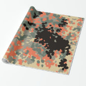 Camo Pattern pakpapier (Uitgerold)