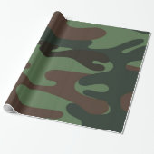 Camo Pattern pakpapier (Uitgerold)