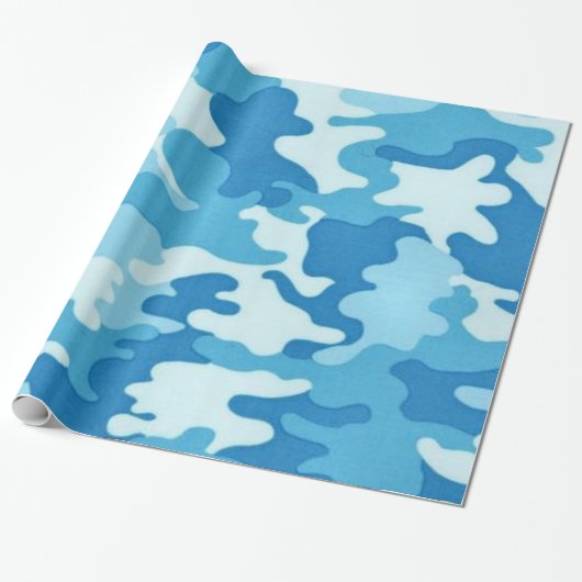 Camo Pattern pakpapier (Uitgerold)