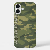 Camo Pattern - Personaliseren met Jouw naam Case-Mate iPhone Case (Achterkant)