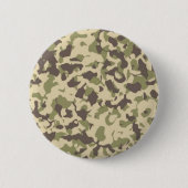 Camo Pattern Ronde Button 5,7 Cm (Voorkant)