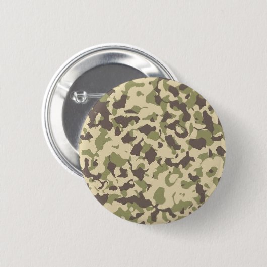 Camo Pattern Ronde Button 5,7 Cm (Voorkant /achterkant)