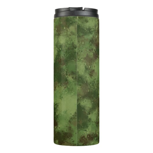 Camo Pattern Thermal Travel Mug Thermosbeker (Achterkant)