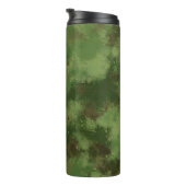 Camo Pattern Thermal Travel Mug Thermosbeker (Geroteerd rechts)