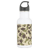 Camo Pattern Waterfles (Voorkant)