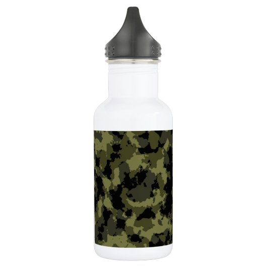 Camo Pattern Waterfles (Links)