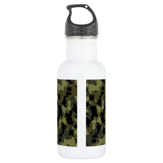 Camo Pattern Waterfles (Achterkant)