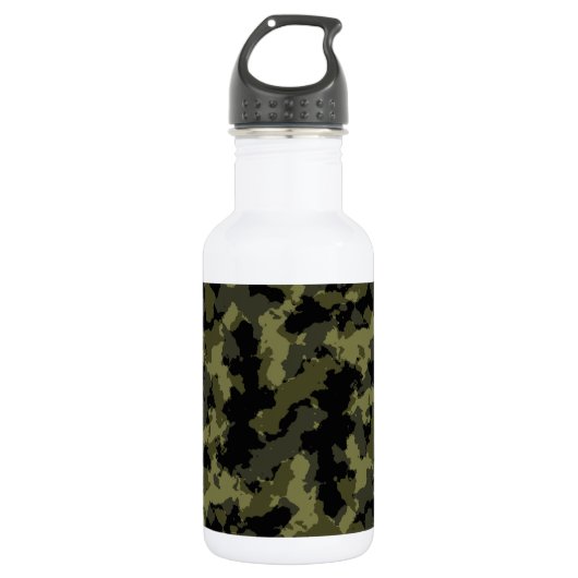 Camo Pattern Waterfles (Voorkant)