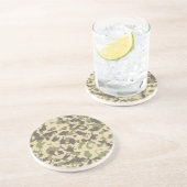 Camo Pattern Zandsteen Onderzetter (Zijkant)