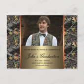 Camo Photo Afstuderen Briefkaart (Voorkant)