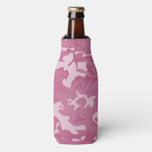 Camo Pink Flesjeskoeler (Fles Voorkant)