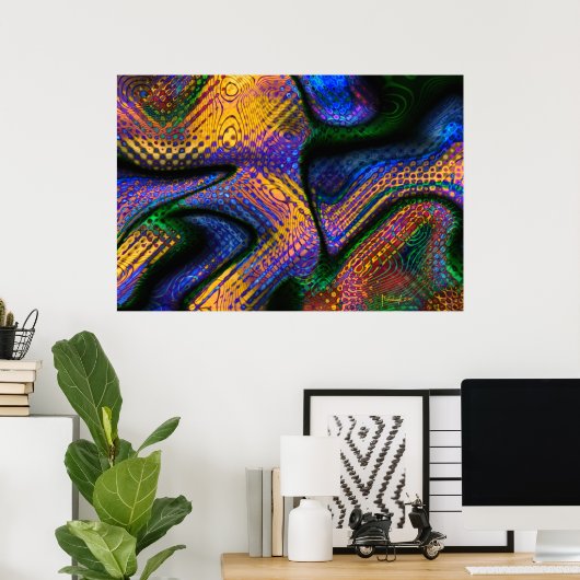 Camo Poster (Thuiskantoor)