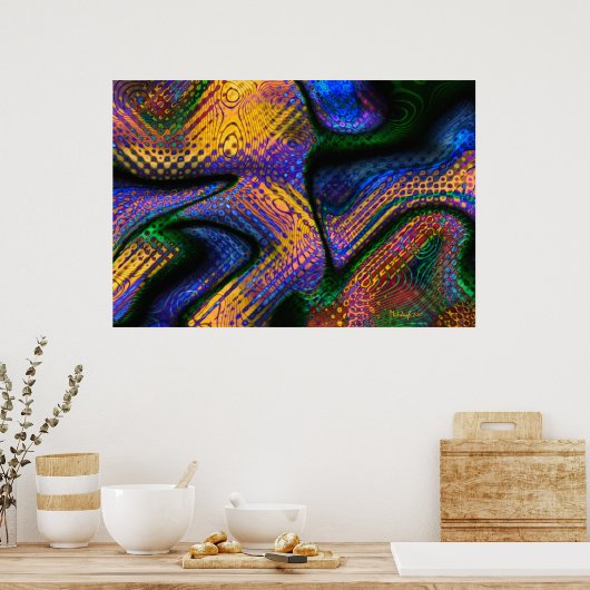 Camo Poster (Keuken)