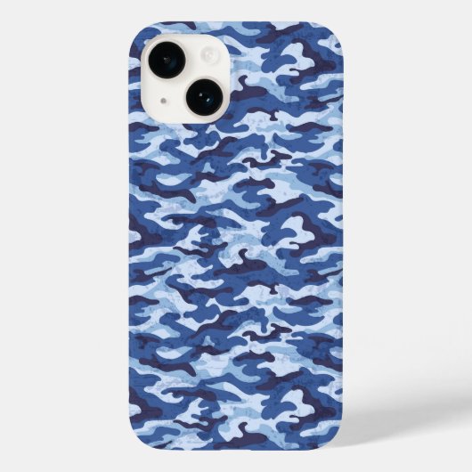 Camo Print iPhone 14 Hoesje (Achterkant)