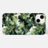 Camo Print iPhone 14 Hoesje (Achterkant (horizontaal))