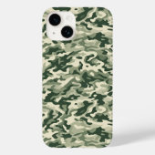 Camo Print iPhone 14 Hoesje (Achterkant)