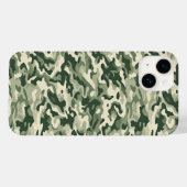 Camo Print iPhone 14 Hoesje (Achterkant (horizontaal))