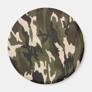 Camo Print Magneet